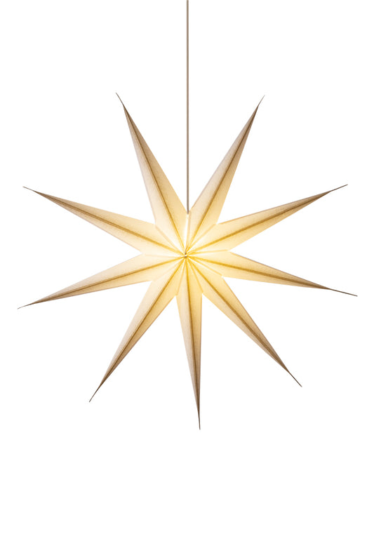 Tähti Gloria shampanja/glitter-Joulu-Alde&Lind-Lahja ja sisustus Pussukka