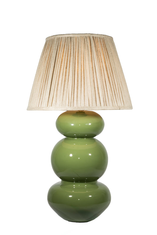Table lamp base Becca green