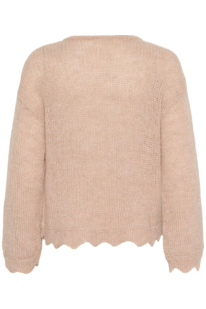 Neule Niso rose-Neuleet/Neuletakit-Cream Clothing-Lahja ja sisustus Pussukka Katariina Home Oy