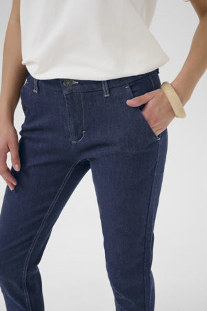 Farkut Annine Ami sininen-Housut/Farkut-Culture-Lahja ja sisustus Pussukka Katariina Home Oy