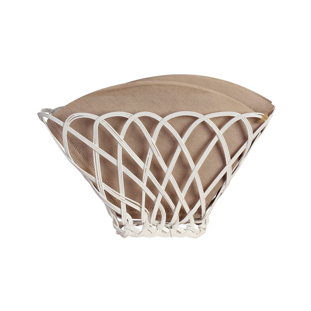 Filter paper holder Hildur off-white