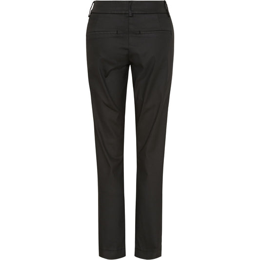 Koutattu housu Isay musta-Housut/Farkut-Isay-Lahja ja sisustus Pussukka Katariina Home Oy