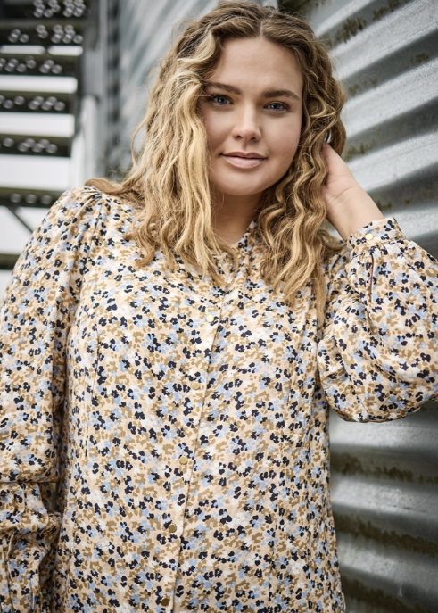 Mekko Josie sand-Mekot/Hameet-Zoey-Lahja ja sisustus Pussukka Katariina Home Oy