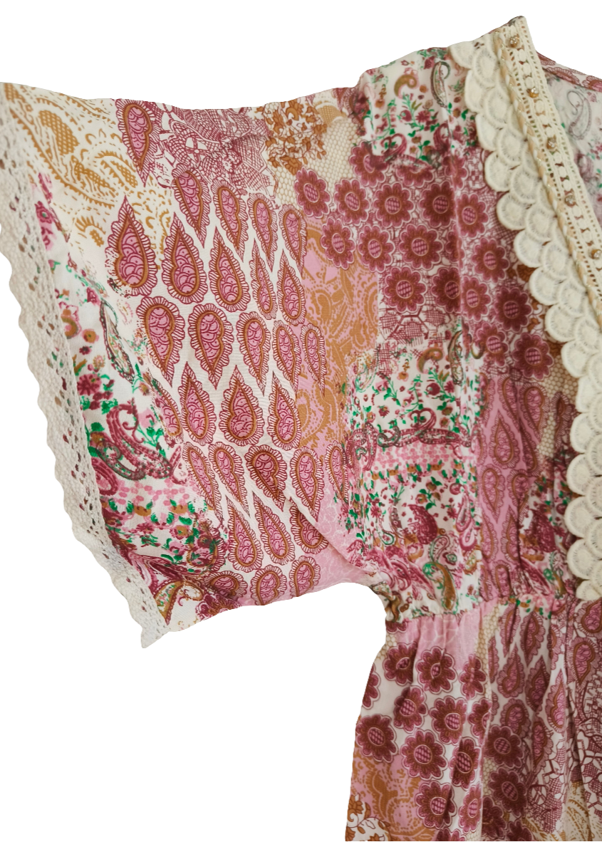 Mekko Alicante dusty rose-Mekot/Hameet-Marc Lauge-Lahja ja sisustus Pussukka Katariina Home Oy