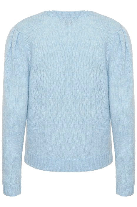 Neule Uosa vaaleansininen-Neuleet/Neuletakit-Culture-Lahja ja sisustus Pussukka Katariina Home Oy