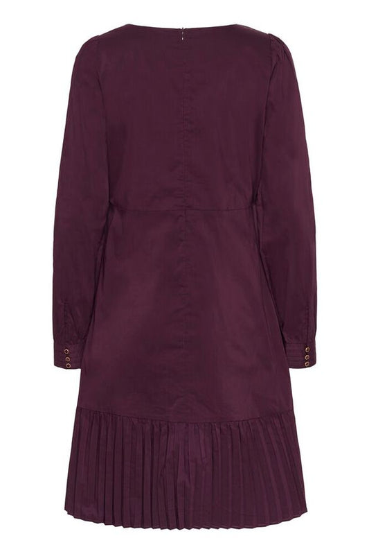 Mekko Olana Antoinett viininpunainen-Mekot/Hameet-Culture-Lahja ja sisustus Pussukka Katariina Home Oy