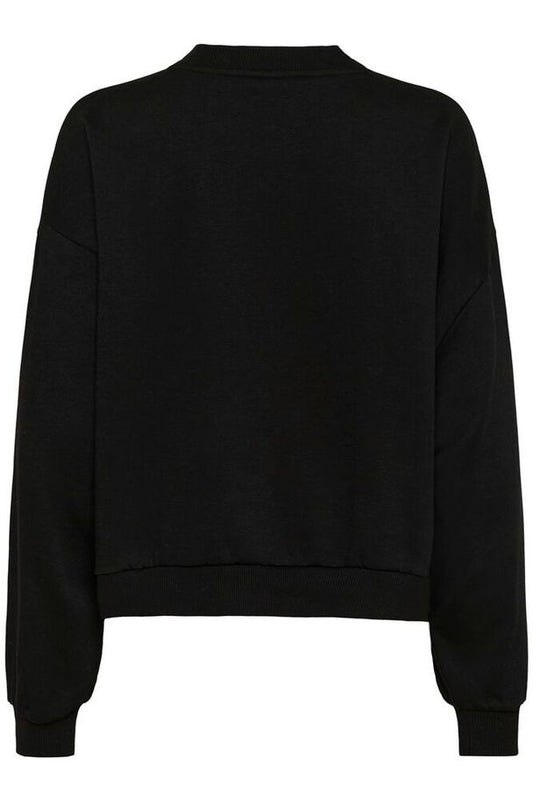 Collegepusero Alise musta-Puserot-Kaffe-Lahja ja sisustus Pussukka Katariina Home Oy