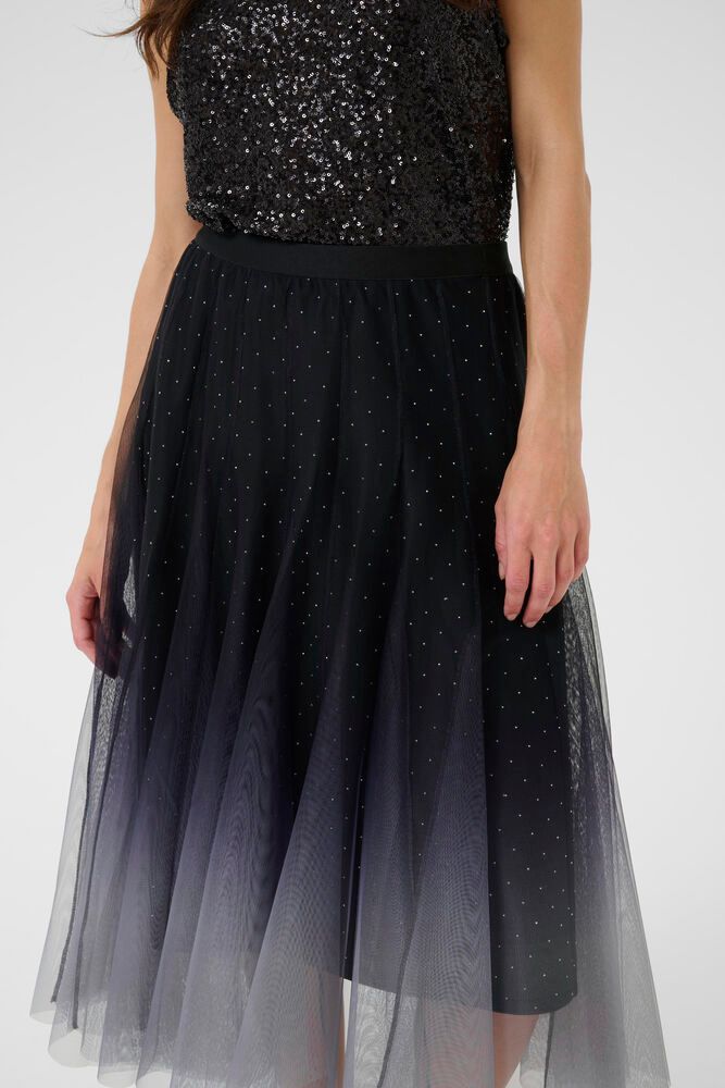 Tyllihame Gilttery musta-Mekot/Hameet-Cream Clothing-Lahja ja sisustus Pussukka Katariina Home Oy