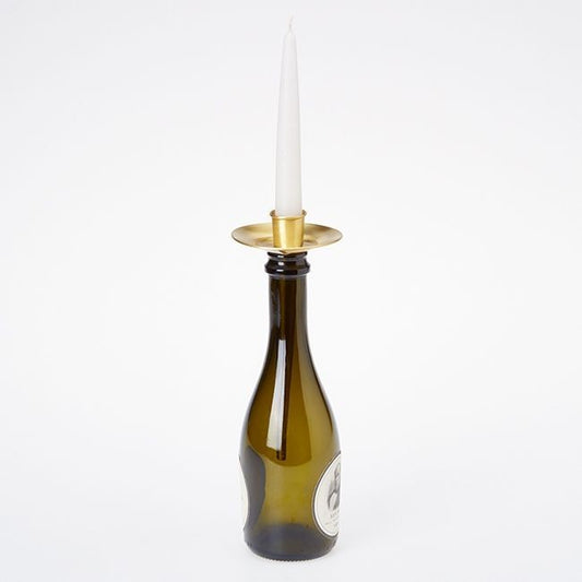 Kynttilänpidike pulloon eri värejä-Kynttilänjalat ja lyhdyt-Piironki-Lahja ja sisustus Pussukka Katariina Home Oy