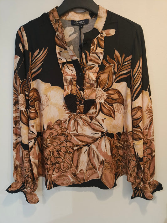 Pusero Indra roosa/beige-Puserot-Marc Lauge-Lahja ja sisustus Pussukka Katariina Home Oy