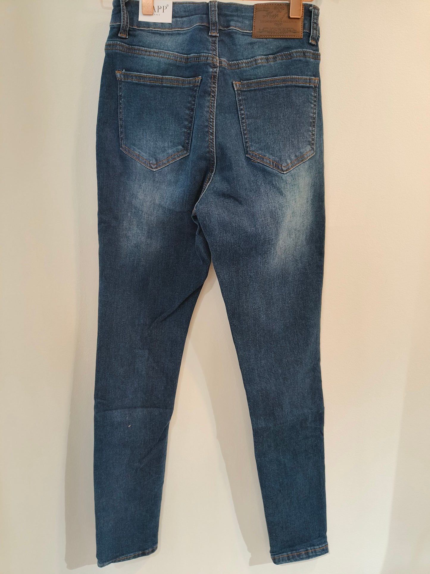 Farkut Katy tummansininen-Housut/Farkut-MAPP jeans-Lahja ja sisustus Pussukka Katariina Home Oy