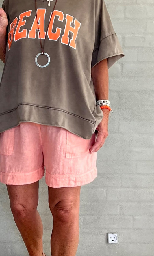 T-Paita Nella ruskea-T-Paidat-Marta du Chateau-Lahja ja sisustus Pussukka Katariina Home Oy