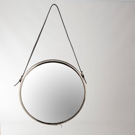 Roikkuva Peili metalli-Peili-Margit Brandt-Lahja ja sisustus Pussukka