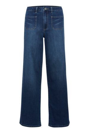 Farkut Karla sininen-Housut/Farkut-Kaffe-Lahja ja sisustus Pussukka Katariina Home Oy