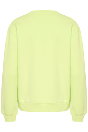 Collegepusero Viola vaaleanvihreä-Puserot-Kaffe-Lahja ja sisustus Pussukka Katariina Home Oy