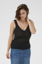 Neuletoppi Jona musta-T-Paidat-Kaffe-Lahja ja sisustus Pussukka Katariina Home Oy