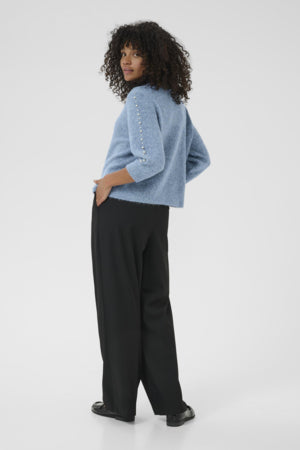 Neulepusero Betty sininen-Neuleet/Neuletakit-Kaffe-Lahja ja sisustus Pussukka Katariina Home Oy