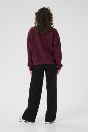 Collegepusero Elenora eri värejä-Puserot-Kaffe-Lahja ja sisustus Pussukka Katariina Home Oy