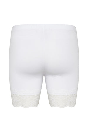 Biker Matilda valkoinen-Shortsit/Trikoot-Cream Clothing-Lahja ja sisustus Pussukka Katariina Home Oy