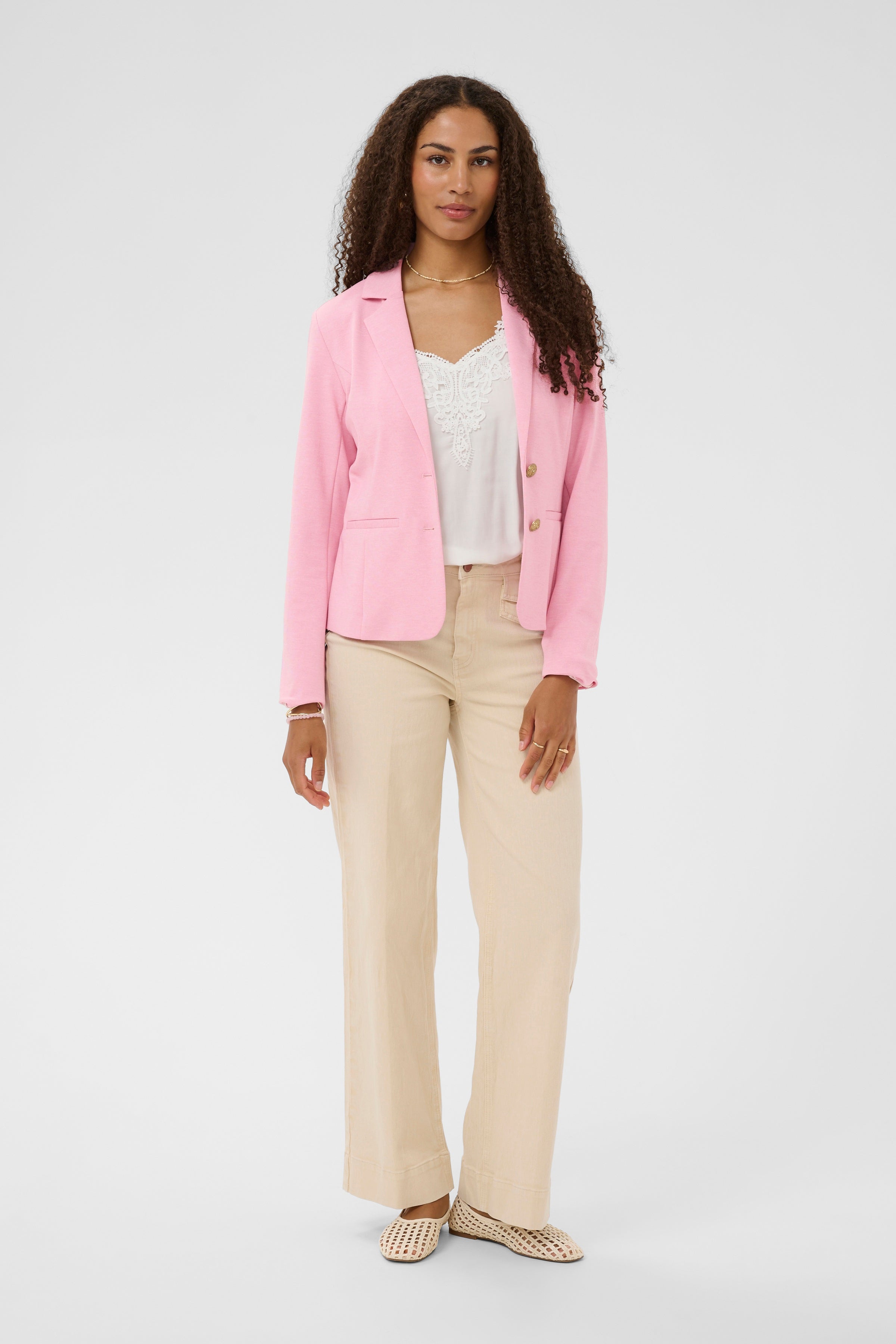 Bleiseri Anett pinkki Cream-Takit/Jakut-Cream Clothing-Lahja ja sisustus Pussukka Katariina Home Oy