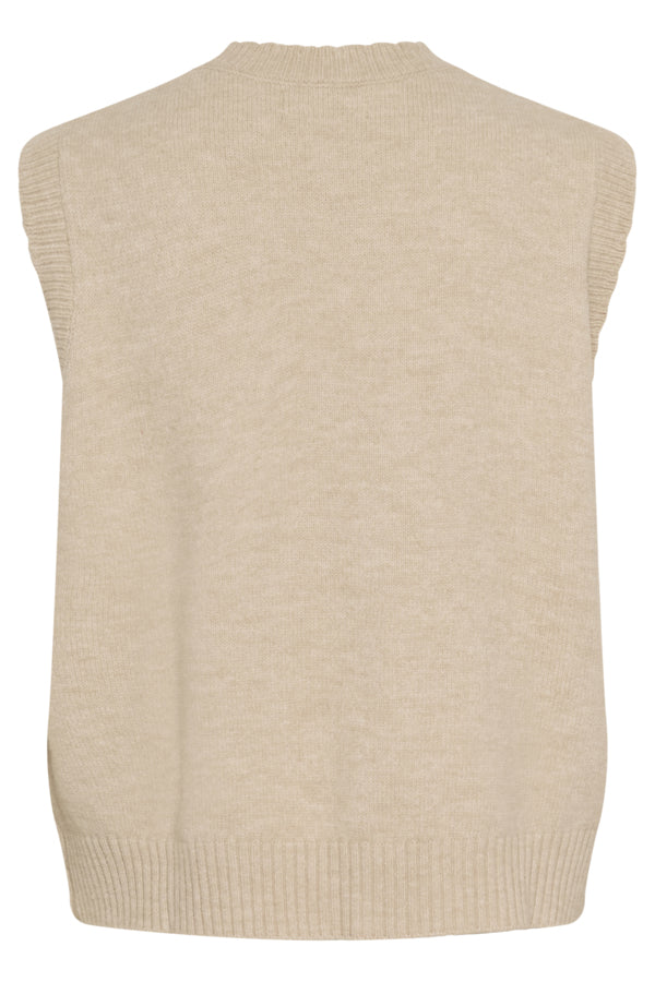 Neuleliivi Samira beige-Neuleet/Neuletakit-Cream Clothing-Lahja ja sisustus Pussukka Katariina Home Oy