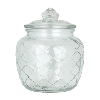 Lasipurkki Lisa M-Säilytys-Strömshaga-Lahja ja sisustus Pussukka Katariina Home Oy