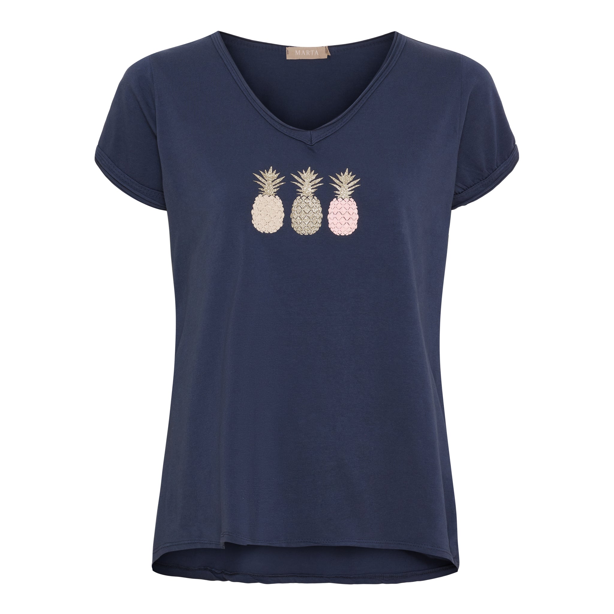 T-Paita Gemma eri värejä-T-paidat-Marta du Chateau-Lahja ja sisustus Pussukka Katariina Home Oy