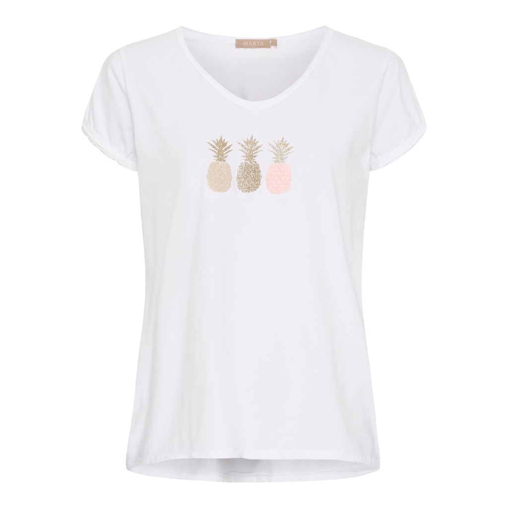 T-Paita Gemma eri värejä-T-paidat-Marta du Chateau-Lahja ja sisustus Pussukka Katariina Home Oy