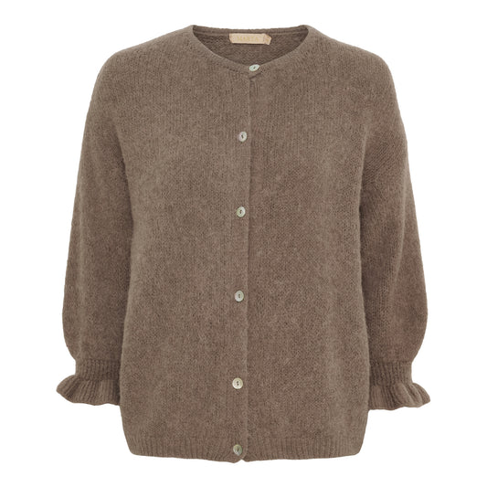 Neuletakki Juliana beige-Neuleet/Neuletakit-Marta du Chateau-Lahja ja sisustus Pussukka Katariina Home Oy