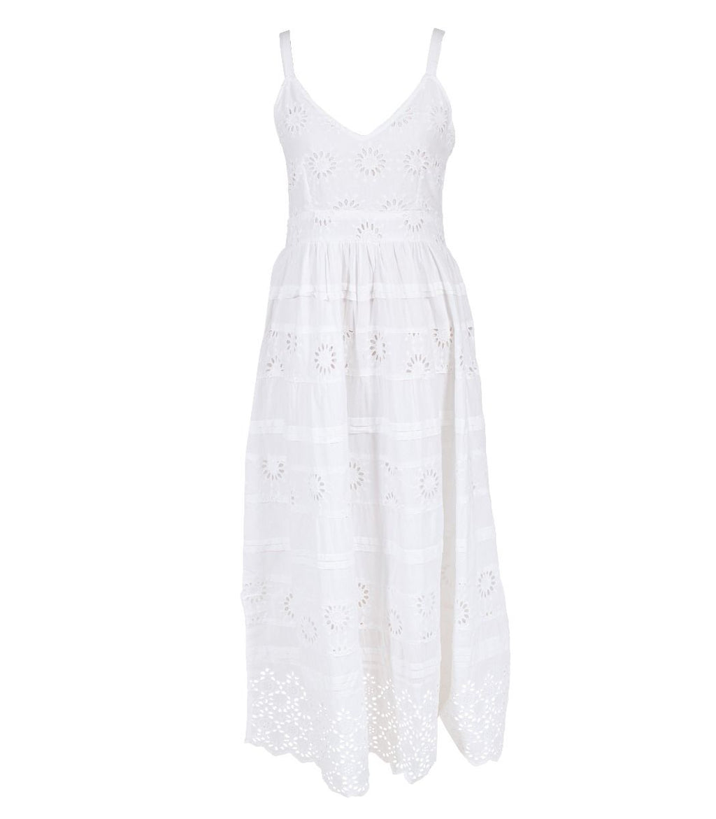 Mekko Lina valkoinen-Mekot/Hameet-Amanda B-Lahja ja sisustus Pussukka Katariina Home Oy