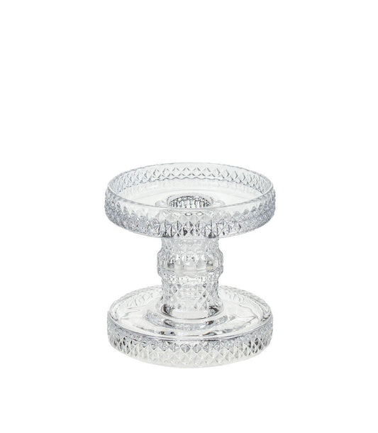 Kynttilänjalka lasi eri kokoja-Kynttilänjalat ja lyhdyt-Amanda B-Lahja ja sisustus Pussukka Katariina Home Oy