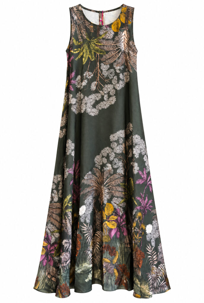 Mekko vihreä Amanda B-Mekot/Hameet-Amanda B-Lahja ja sisustus Pussukka Katariina Home Oy