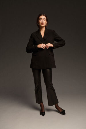 Housut Corinne musta-Housut/Farkut-Soaked in Luxury-Lahja ja sisustus Pussukka Katariina Home Oy