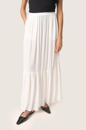 Maksihame Elonor luonnonvalkoinen-Mekot/Hameet-Soaked in Luxury-Lahja ja sisustus Pussukka Katariina Home Oy