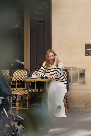 Maksihame Elonor luonnonvalkoinen-Mekot/Hameet-Soaked in Luxury-Lahja ja sisustus Pussukka Katariina Home Oy