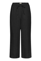 Pellavahousut Celian musta-Housut/Farkut-Soaked in Luxury-Lahja ja sisustus Pussukka Katariina Home Oy