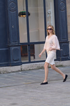 Shortsit Selino luonnonvalkoinen-Shortsit/Trikoot-Soaked in Luxury-Lahja ja sisustus Pussukka Katariina Home Oy