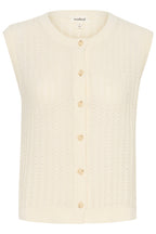 Neuleliivi Susanna luonnonvalkoinen-Neuleet/Neuletakit-Soaked in Luxury-Lahja ja sisustus Pussukka Katariina Home Oy