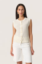 Neuleliivi Susanna luonnonvalkoinen-Neuleet/Neuletakit-Soaked in Luxury-Lahja ja sisustus Pussukka Katariina Home Oy