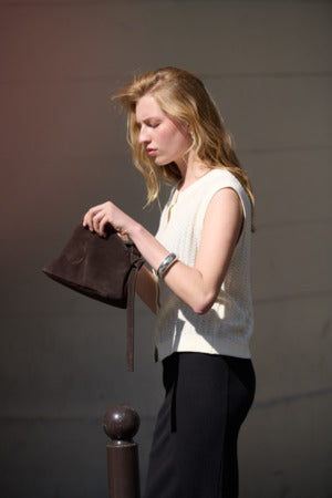 Neuleliivi Susanna luonnonvalkoinen-Neuleet/Neuletakit-Soaked in Luxury-Lahja ja sisustus Pussukka Katariina Home Oy