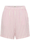 Shortsit Beliro pinkki/valkoraidallinen-Shortsit/Trikoot-Soaked in Luxury-Lahja ja sisustus Pussukka Katariina Home Oy