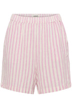 Shortsit Beliro pinkki/valkoraidallinen-Shortsit/Trikoot-Soaked in Luxury-Lahja ja sisustus Pussukka Katariina Home Oy