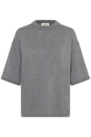 Neule Sanja harmaa-Neuleet/Neuletakit-Soaked in Luxury-Lahja ja sisustus Pussukka Katariina Home Oy