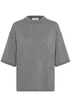 Neule Sanja harmaa-Neuleet/Neuletakit-Soaked in Luxury-Lahja ja sisustus Pussukka Katariina Home Oy