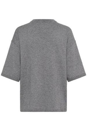 Neule Sanja harmaa-Neuleet/Neuletakit-Soaked in Luxury-Lahja ja sisustus Pussukka Katariina Home Oy