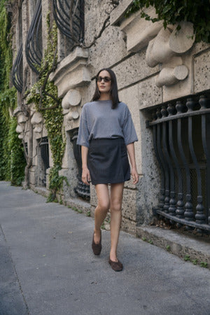 Neule Sanja harmaa-Neuleet/Neuletakit-Soaked in Luxury-Lahja ja sisustus Pussukka Katariina Home Oy