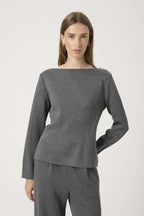 Pusero Marigold harmaa-Puserot-Soaked in Luxury-Lahja ja sisustus Pussukka Katariina Home Oy