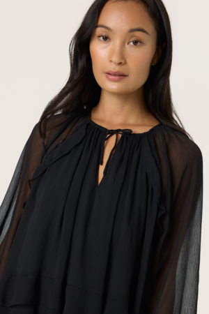 Mekko Harietta musta-Mekot/Hameet-Soaked in Luxury-Lahja ja sisustus Pussukka Katariina Home Oy