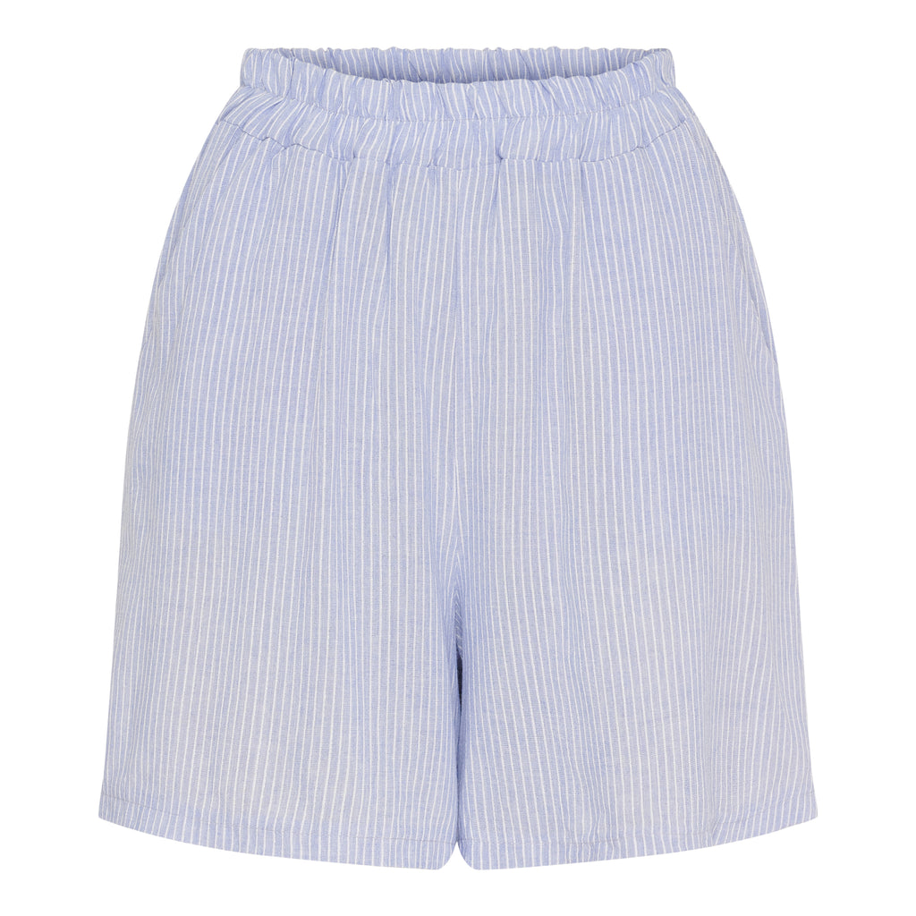 Shortsit Delfina sini/valkoraidallinen-Shortsit/Trikoot-Marta du Chateau-Lahja ja sisustus Pussukka Katariina Home Oy