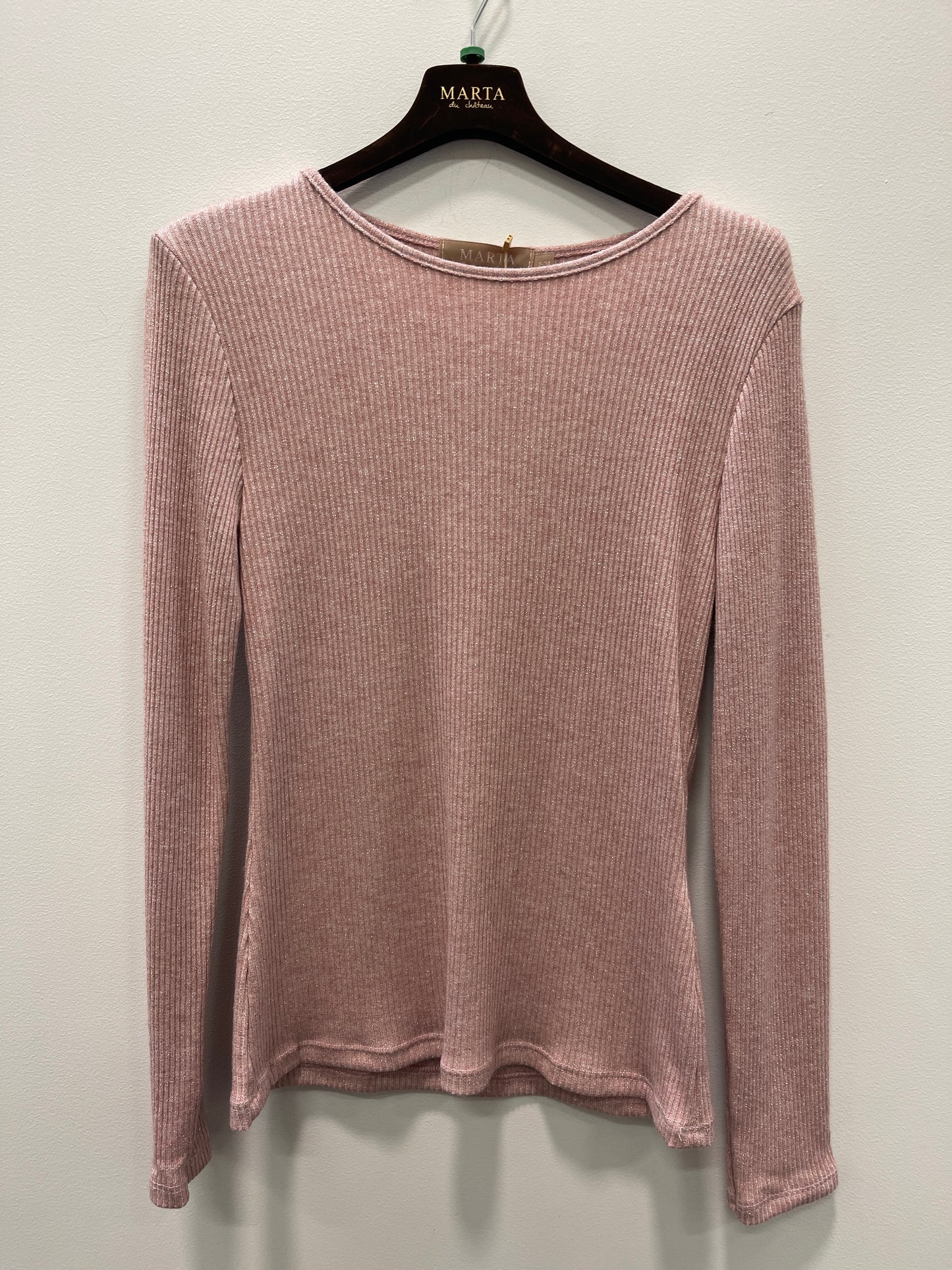 T-paita pitkähihainen Lunara roosa-T-Paidat-Marta du Chateau-Lahja ja sisustus Pussukka Katariina Home Oy